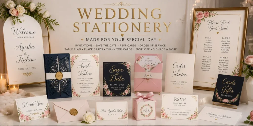 Wedding Stationery Printing Cradley Heath