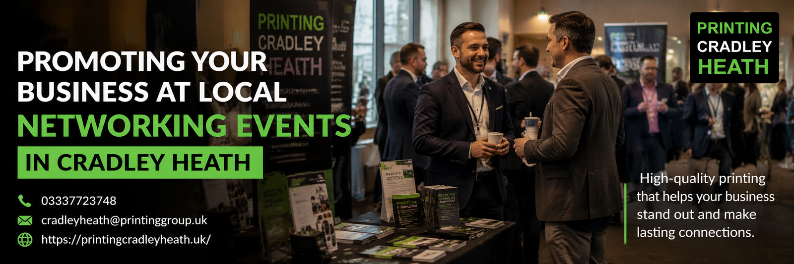Promoting Your Business at Local Networking Events in Cradley Heath